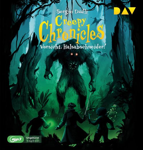 Cover des Buches Creepy Chronicles – Teil 2: Vorsicht, Halsabschneider! von Sergio Dudli