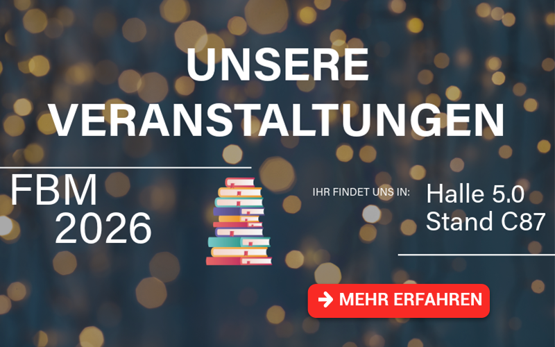 Text Unsere Veranstaltungen auf der Frankfurter Buchmesse 2026