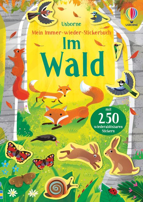 Cover des Buches Mein Immer-wieder-Stickerbuch: Im Wald von 