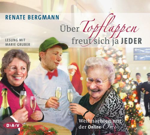 Cover des Buches Über Topflappen freut sich ja jeder. Weihnachten mit der Online-Omi von 