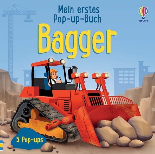 Cover des Buches Mein erstes Pop-up-Buch: Bagger von Micaela Tapsell