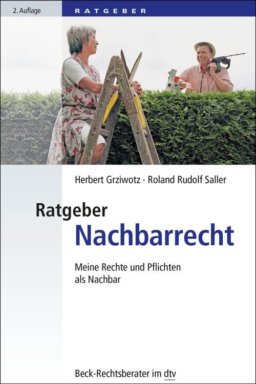 Cover des Buches Ratgeber Nachbarrecht von 
