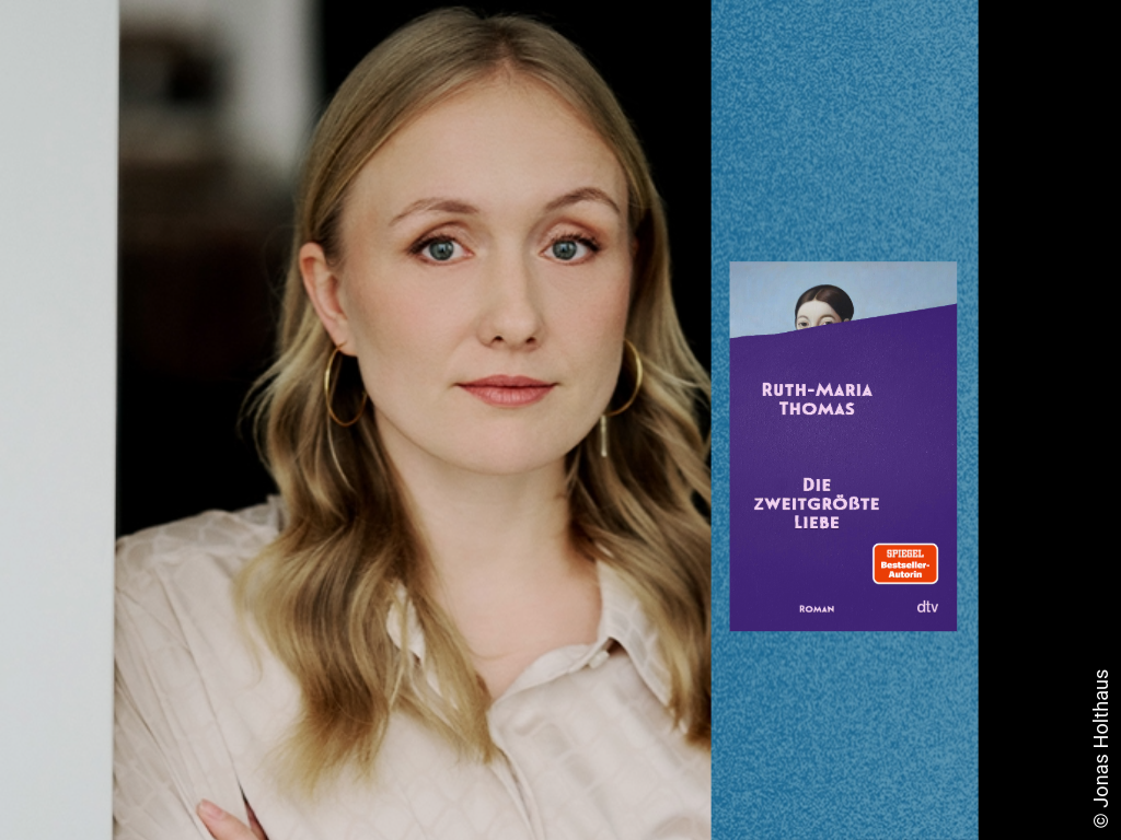 Foto der Autorin Ruth-Maria Thomas, Buch Die zweitgrößte Liebe
