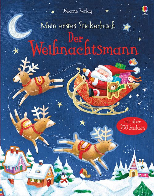 Cover des Buches Mein erstes Stickerbuch: Der Weihnachtsmann von 