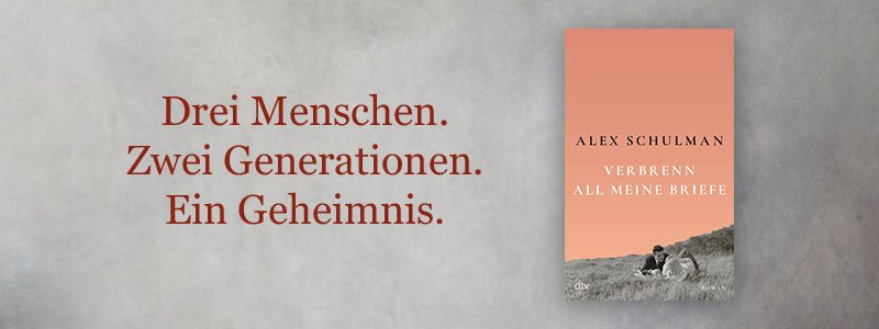 Buch Verbrenn all meine Briefe, Foto von Autor Alex Schulman und Text Über die Macht der Erinnerung und das, was wir Familie nennen.