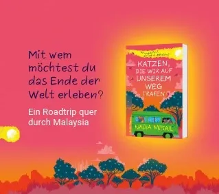 Grafik zu Katzen, die wir auf unserem Weg trafen von Nadia Mikail