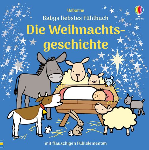 Cover des Buches Babys liebstes Fühlbuch: Die Weihnachtsgeschichte von 