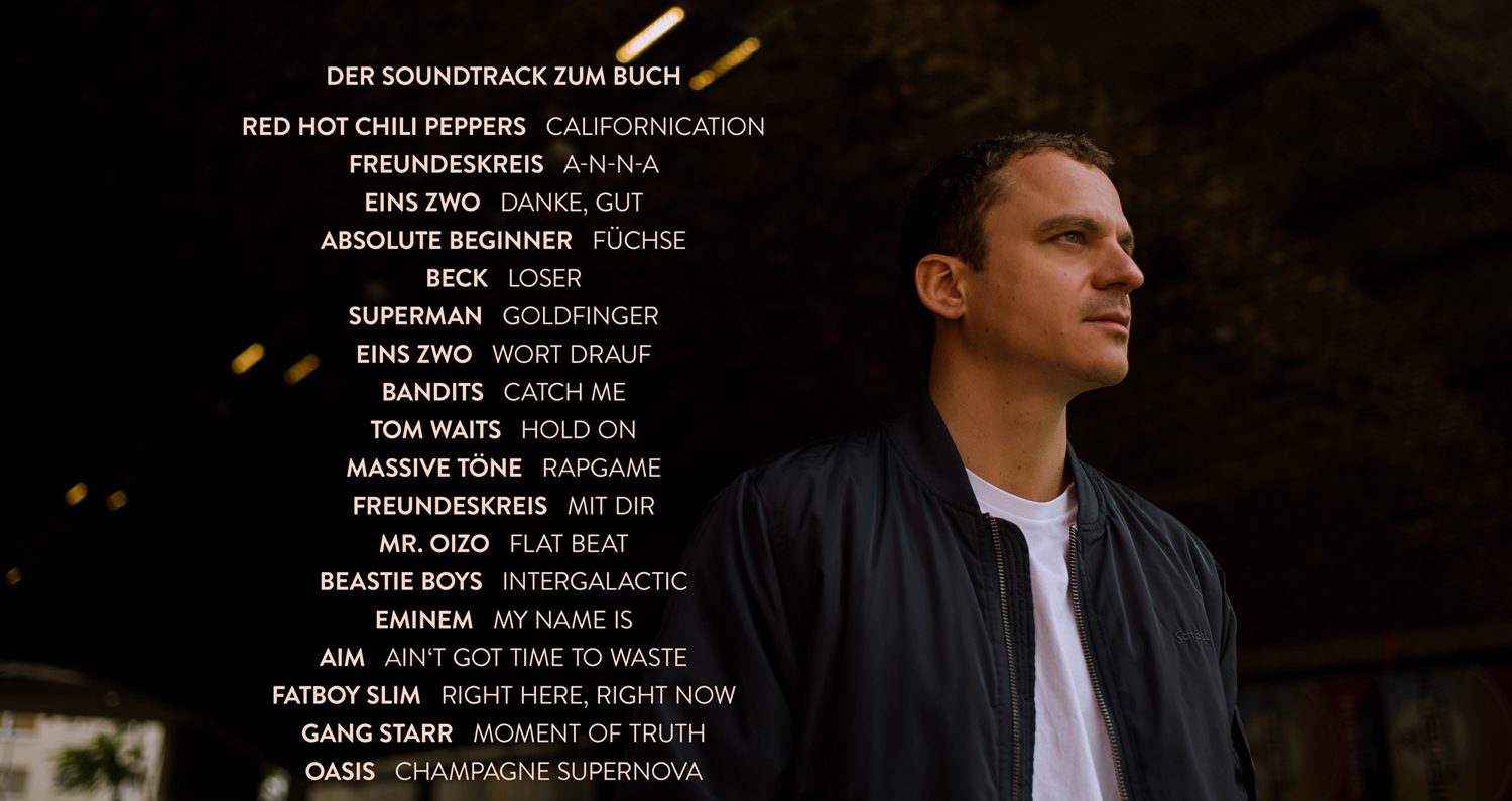 Foto des Autors Christian Huber, Text Soundtrack zum Buch