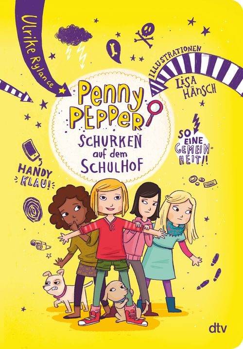 Cover des Buches Penny Pepper – Schurken auf dem Schulhof von Ulrike Rylance