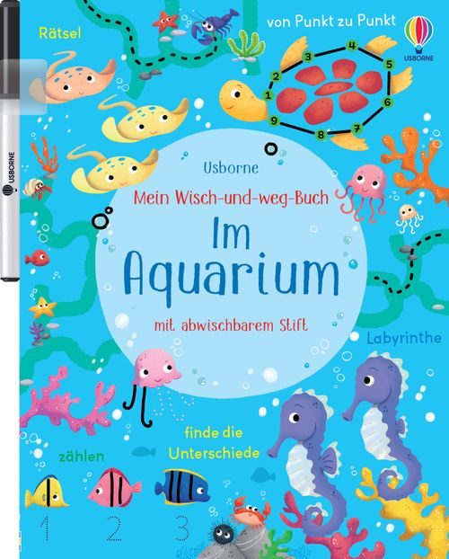 Cover des Buches Mein Wisch-und-weg-Buch: Im Aquarium von Kirsteen Robson