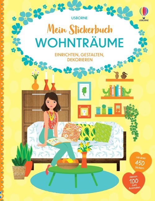 Cover des Buches Mein Stickerbuch: Wohnträume von 