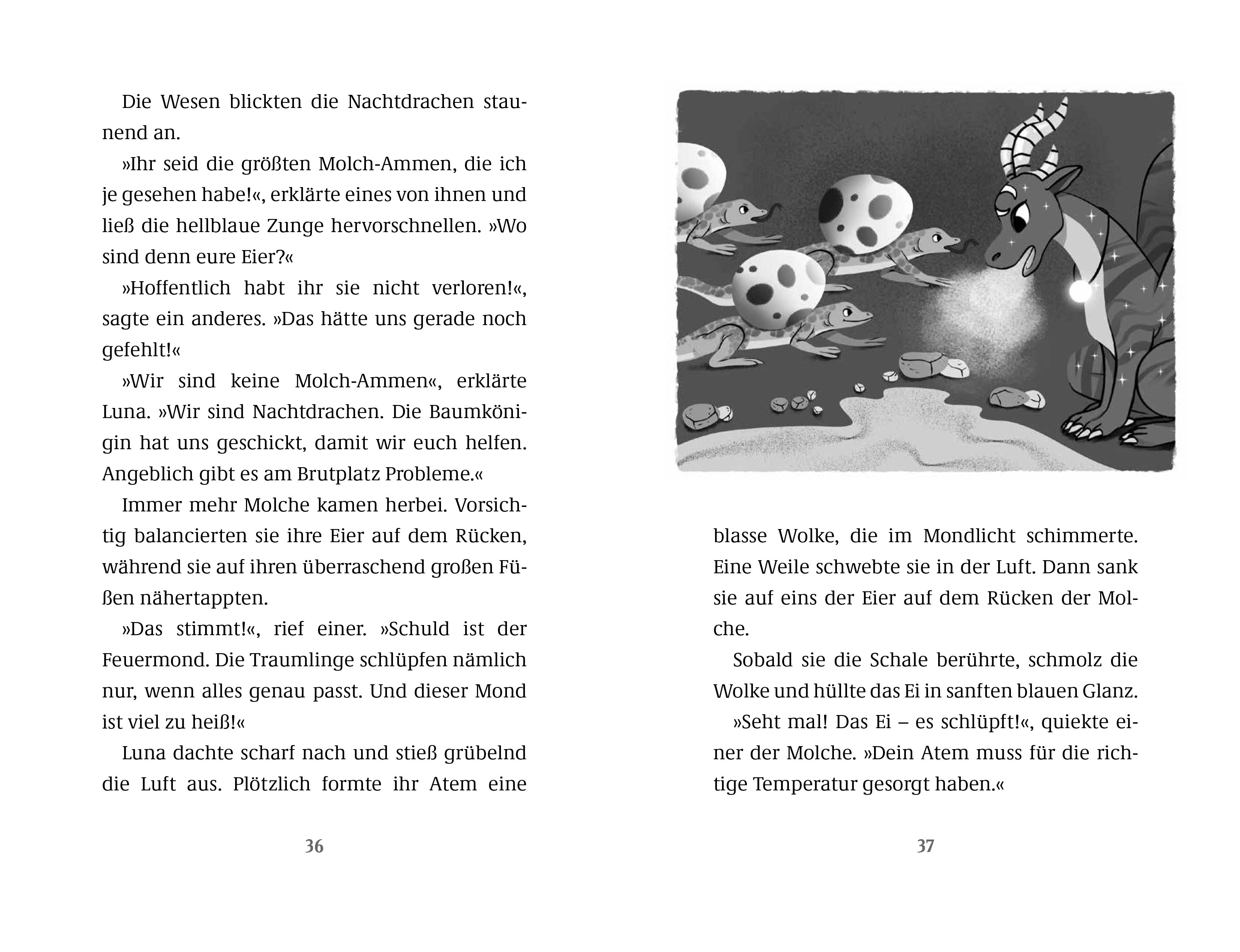 Cover des Buches Dragon Girls – Luna, der Monddrache von Maddy Mara
