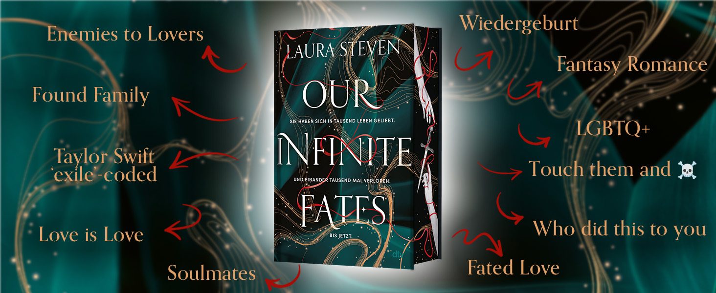 Tropes zum Buch Our Infinite Fates von Laura Steven.
