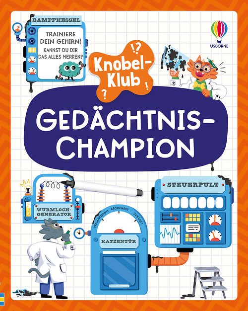 Cover des Buches Knobel-Klub: Gedächtnis-Champion von Micaela Tapsell, Darran Stobbart