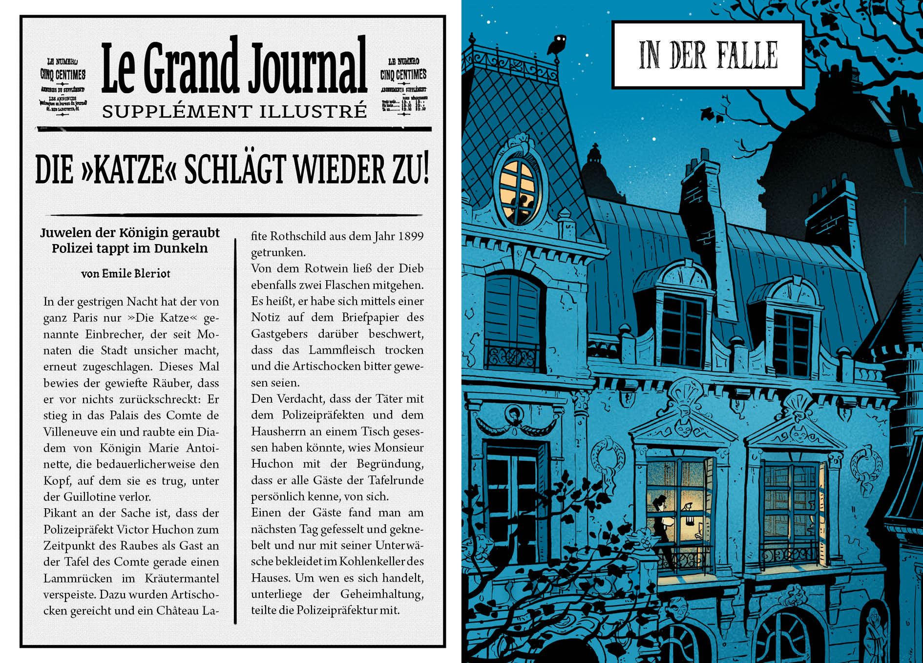 Cover des Buches Aristide Ledoux – Meisterdieb wider Willen von Frank Maria Reifenberg