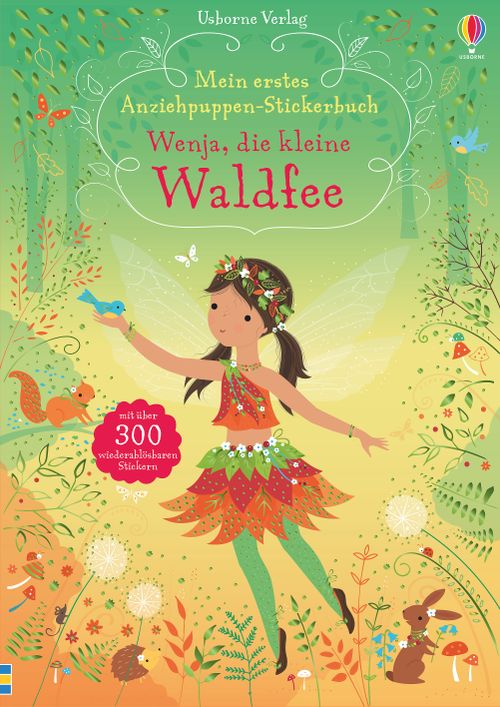 Cover des Buches Mein erstes Anziehpuppen-Stickerbuch: Wenja, die kleine Waldfee von 