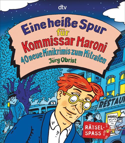 Cover des Buches Eine heiße Spur für Kommissar Maroni von 