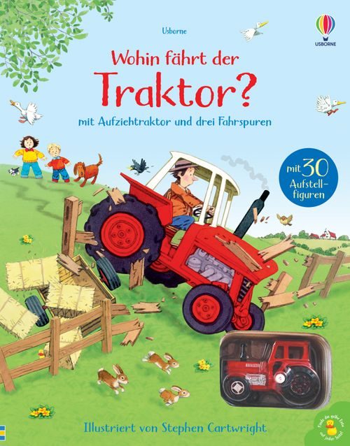 Cover des Buches Nina und Jan - Wohin fährt der Traktor? von Heather Amery, Gillian Doherty