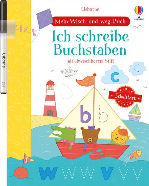 Cover des Buches Mein Wisch-und-weg-Buch Schulstart: Ich schreibe Buchstaben von 