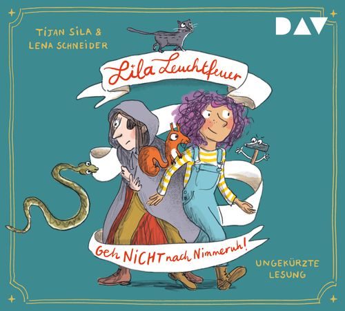 Cover des Buches Lila Leuchtfeuer – Teil 1: Geh nicht nach Nimmeruh! von 