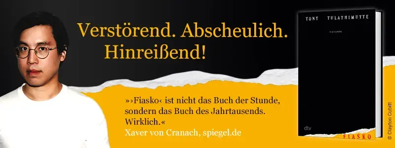 Banner zum Buch "Fiasko" von Tony Thulatimutte