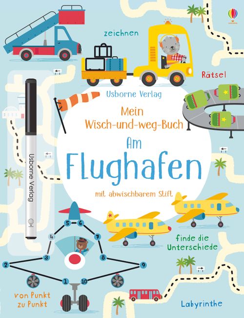 Cover des Buches Mein Wisch-und-weg-Buch: Am Flughafen von 