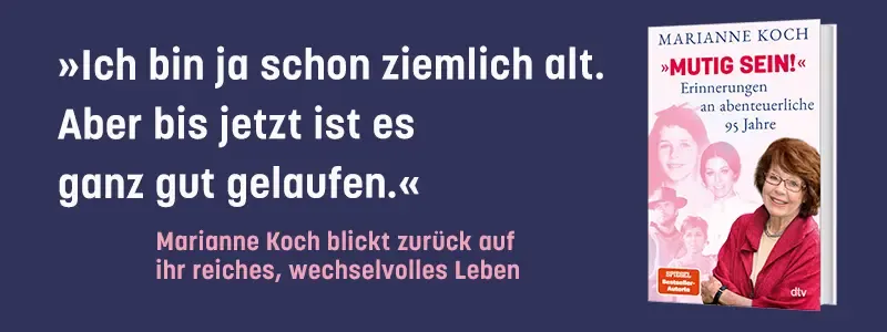 Banner zum Buch "Mutig sein" von Marianne Koch
