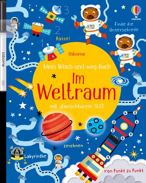 Cover des Buches Mein Wisch-und-weg-Buch: Im Weltraum von Kirsteen Robson
