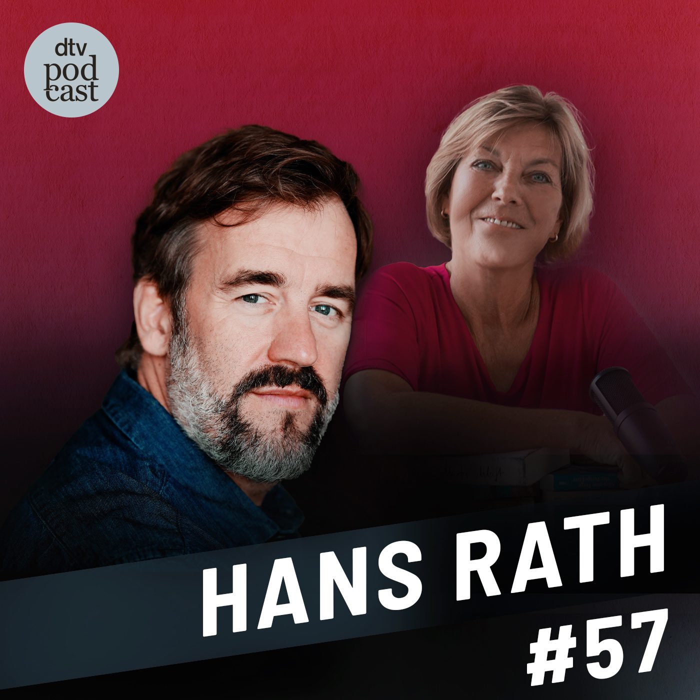 Folge 57 des Podcasts Dora Heldt trifft mit Hans Rath