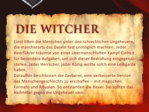 Beschreibung Die Witcher