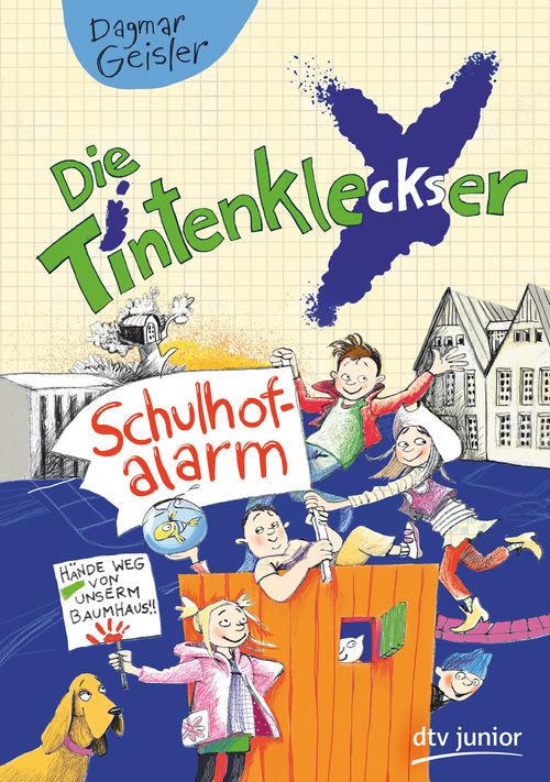 Cover des Buches Die Tintenkleckser - Schulhofalarm von 