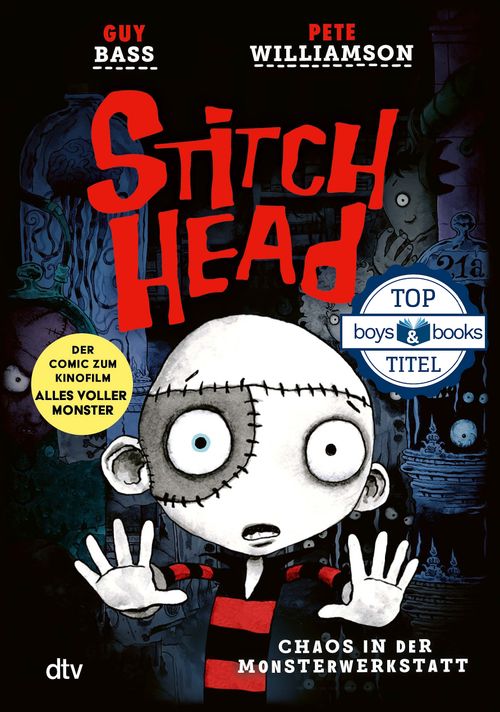 Cover des Buches Stitch Head – Chaos in der Monsterwerkstatt von Guy Bass