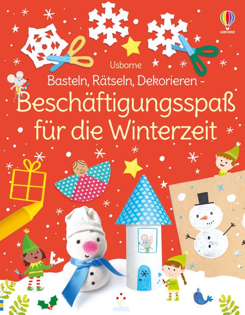 Cover des Buches Basteln, Rätseln, Dekorieren – Beschäftigungsspaß für die Winterzeit von 