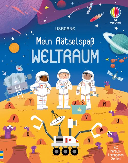 Cover des Buches Mein Rätselspaß: Weltraum von Kate Nolan