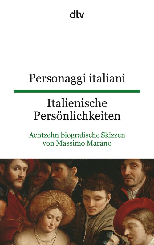 Cover des Buches Personaggi italiani Italienische Persönlichkeiten von Massimo Marano