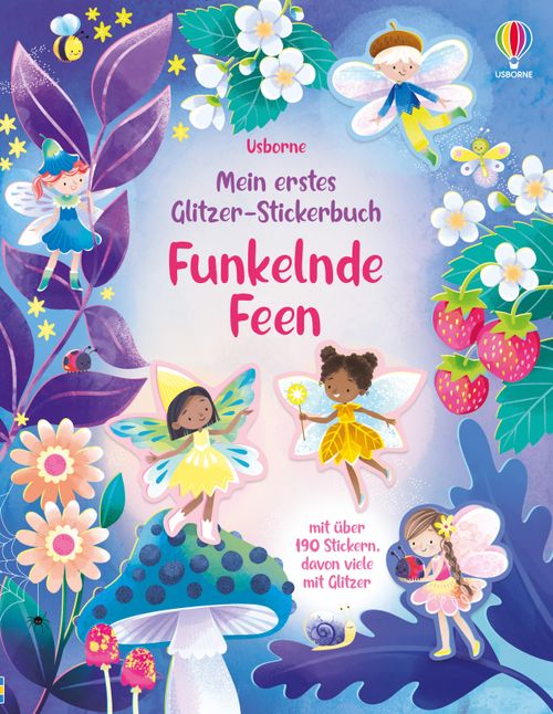 Cover des Buches Mein erstes Glitzer-Stickerbuch: Funkelnde Feen von 