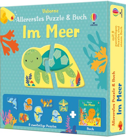 Cover des Buches Allererstes Puzzle & Buch: Im Meer von Matthew Oldham