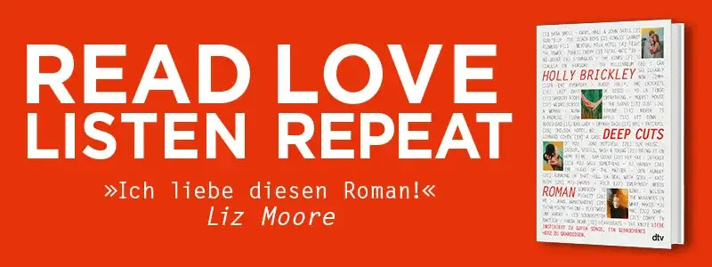 Buch Deep Cuts und Text Read Love Listen Repeat