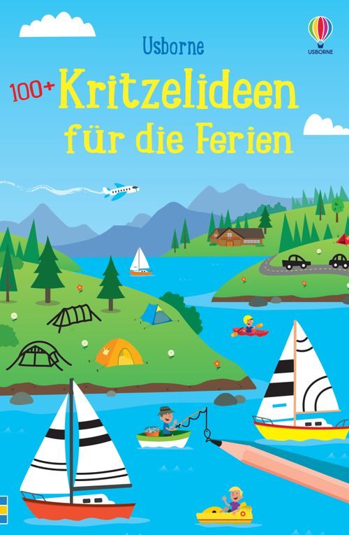 Cover des Buches 100+ Kritzelideen für die Ferien von 