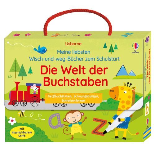 Cover des Buches Meine liebsten Wisch-und-weg-Bücher zum Schulstart: Die Welt der Buchstaben von 