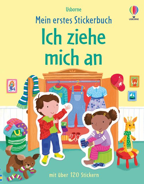 Cover des Buches Mein erstes Stickerbuch: Ich ziehe mich an von 