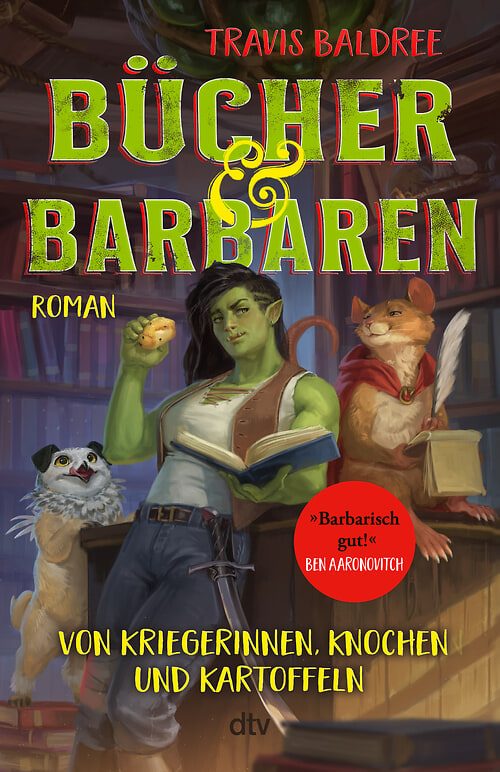 Cover des Buches Bücher und Barbaren von Travis Baldree