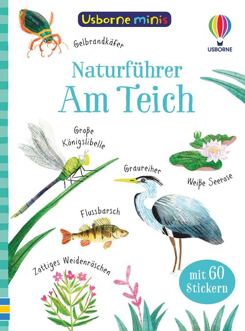 Cover des Buches Usborne Minis Naturführer: Am Teich von Kate Nolan