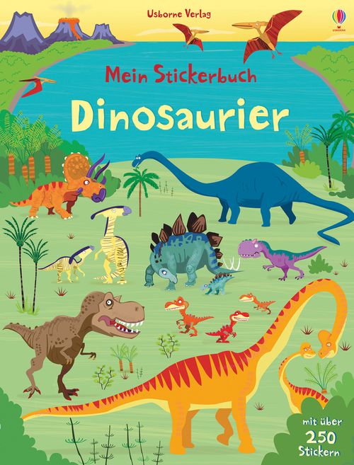 Cover des Buches Mein Stickerbuch: Dinosaurier von Fiona Watt