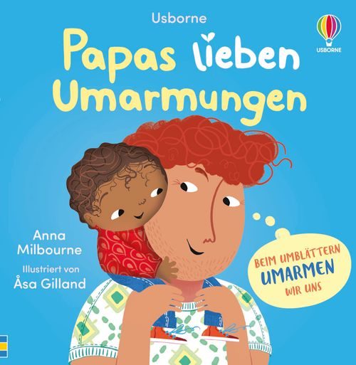 Cover des Buches Papas lieben Umarmungen von Anna Milbourne