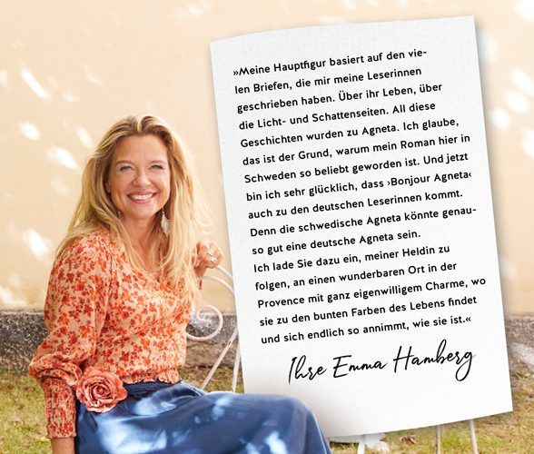 Foto der Autorin Emma Hamberg mit Kurzinterview