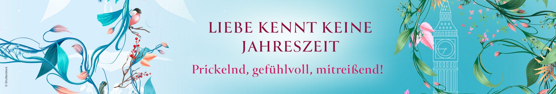 Buchreihe Love Songs in London:  Liebe kennt keine Jahreszeit. Prickelnd, gefühlvoll, mitreißend!