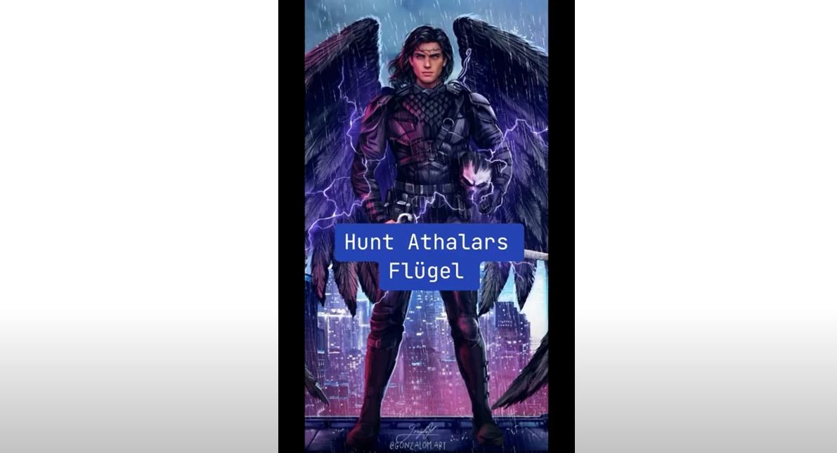Titelbild des Videotutorials zu Hunt's Flügel.