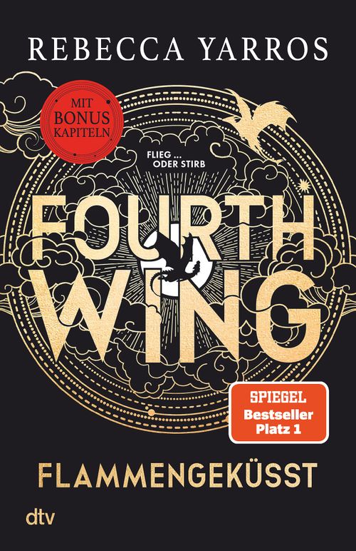 Cover des Buches Fourth Wing – Flammengeküsst von Rebecca  Yarros