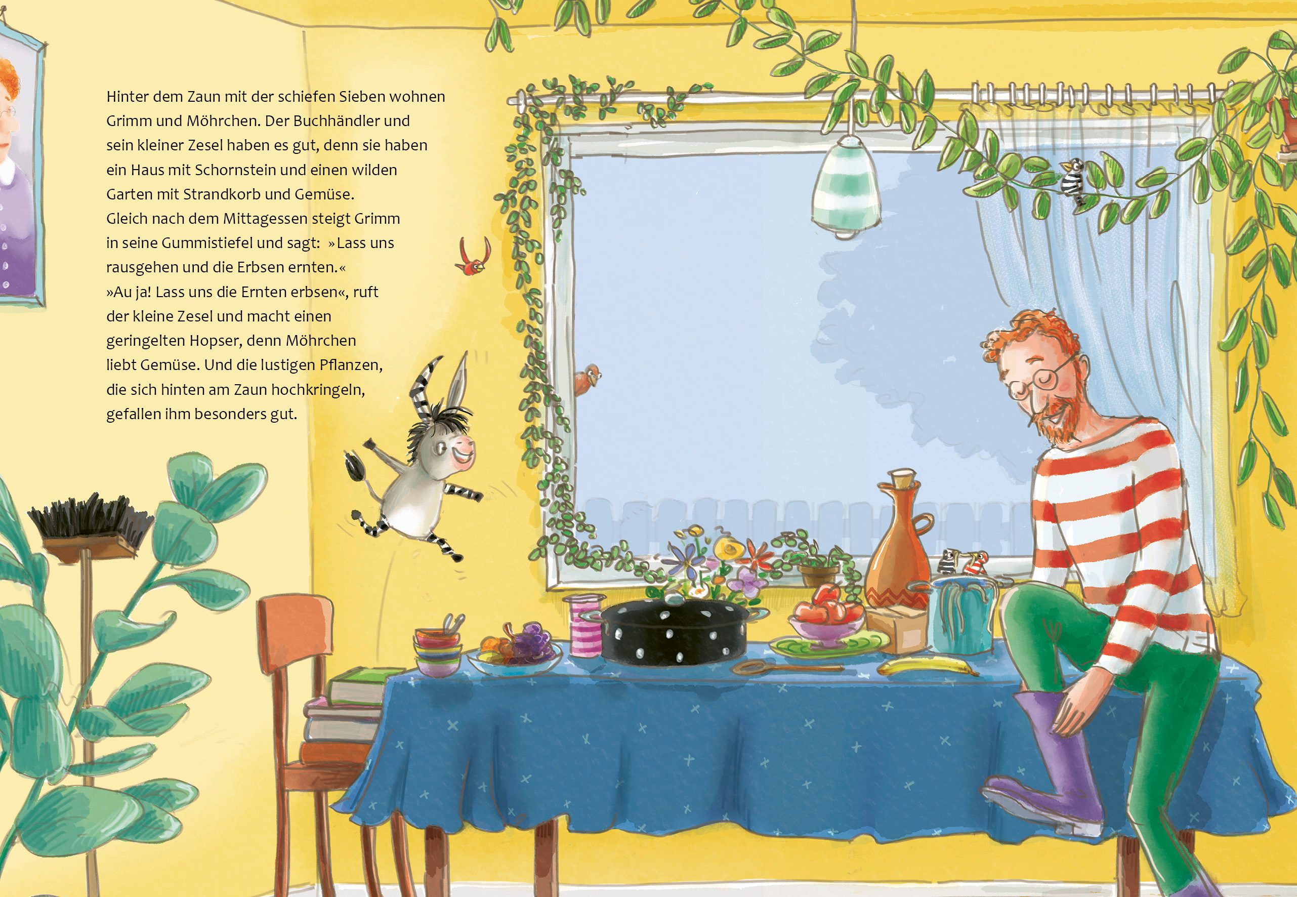 Grimm’s Zonkey Tales – Carotto in a Vegetable Bed